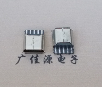 龙岗Micro USB5p母座焊线 前五后五焊接有后背