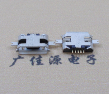 龙岗MICRO USB 5P接口 沉板1.2贴片 卷边母座